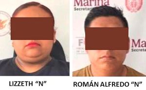 ¡CAPTURAN A PAREJA DE EXTORSIONADORES!