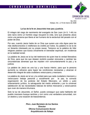 ¡IGLESIA LLAMA A TRABAJAR!