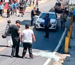 ¡PIPA DE GAS L.P. LE APLASTÓ EL CRÁNEO!