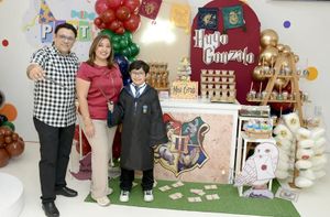 HUGO GONZALO FESTEJA SUS 11 AÑITOS AL ESTILO HARRY POTTER