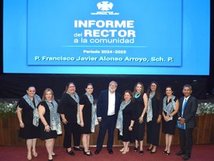 RECTOR DE LA UNIVERSIDAD CRISTÓBAL COLÓN PRESENTA INFORME A LA COMUNIDAD