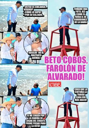 NOTI-MEME | - BETO COBOS, FAROLÓN DE ALVARADO!