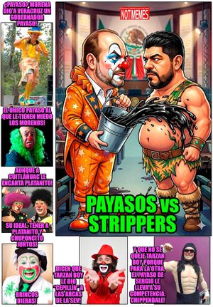 NOTI-MEME | - PAYASOS VS STRIPPERS