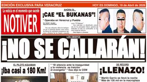 LA PORTADA - DOMINGO 19 DE ABRIL 2026