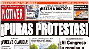 LA PORTADA - MARTES 21 DE ABRIL 2026