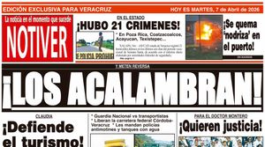 LA PORTADA - MARTES 7 DE ABRIL 2026