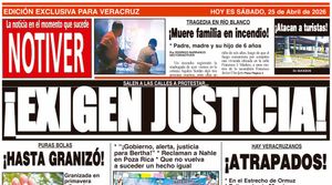 LA PORTADA - SÁBADO 25 DE ABRIL 2026