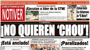 LA PORTADA - VIERNES 10 DE ABRIL 2026