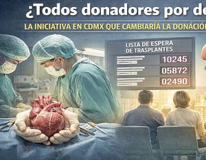 ¡PROPONEN DONACIÓN AUTOMÁTICA DE ÓRGANOS EN LA CDMX!
