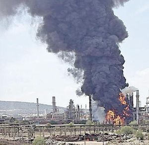 ¡NIEGA PEMEX INCENDIO EN TULA!