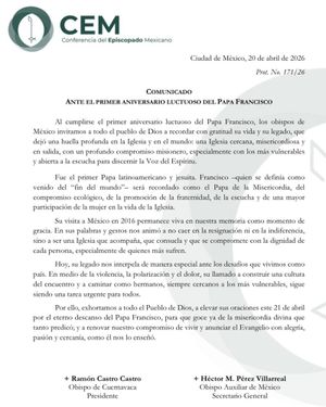 ¡UN AÑO SIN EL PAPA!