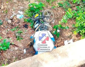 ¡AGRICULTOR SE MATÓ EN SU MOTOCICLETA!