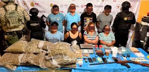 ¡DESMANTELAN BANDÓN CON DROGA EN TIHUATLÁN! - ENTRE LOS DETENIDOS ESTÁ HERIBERTO “N”, HERMANO DE ESTEFANI GALASSI GÓMEZ, DELEGADA REGIONAL DEL BIENESTAR EN POZA RICA