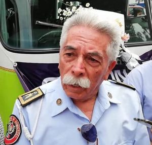 ¡FALLECE COMANDANTE DE BOMBEROS!