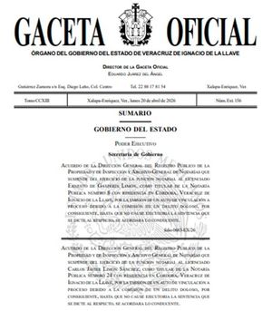 ¡SUSPENDEN A DOS NOTARIOS! - TARJETA ROJA