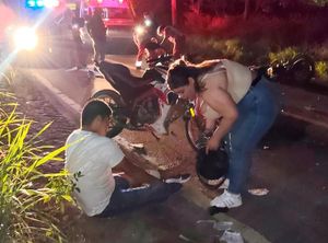 ¡BIKERS COLISIONAN DE FRENTE EN DOS LOMAS!