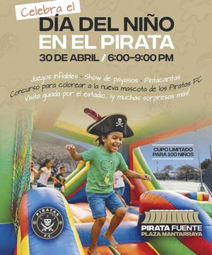 ¡PIRATAS CELEBRARÁ A 100 NIÑOS EN EL ESTADIO!