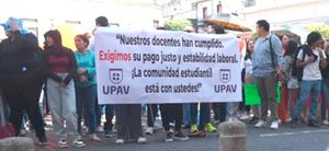 ¡PARAN EN LA UPAV! - *300 estudiantes sin clases
