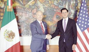 ¡EL SECRETARIO DE SRE Y EL EMBAJADOR DE EU VAN A TRABAJAR DE LA MANO!