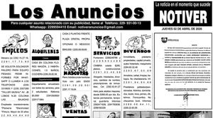 ...LOS ANUNCIOS, AVISOS Y DEMÁS! - JUEVES, 2 DE ABRIL 2026