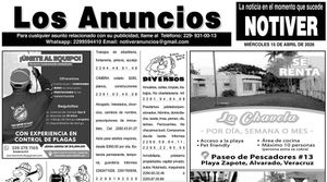 ...LOS ANUNCIOS, AVISOS Y DEMÁS! - MIÉRCOLES, 15 DE ABRIL 2026