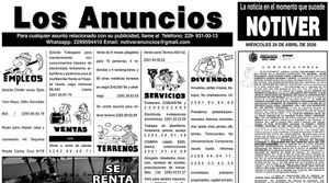 ...LOS ANUNCIOS, AVISOS Y DEMÁS! - MIÉRCOLES, 29 DE ABRIL 2026