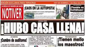 LA PORTADA - DOMINGO 3 DE MAYO 2026