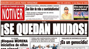 LA PORTADA - JUEVES 14 DE MAYO 2026