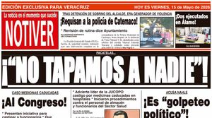 LA PORTADA - VIERNES 15 DE MAYO 2026