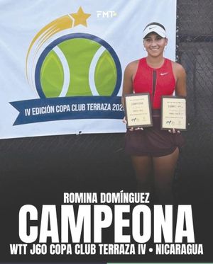 ¡DOBLE TÍTULO PARA TENISTA VERACRUZANA EN MANAGUA!