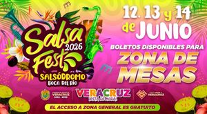 ¡SALSA FEST SACA BOLETOS! - *Para zona de mesas en Boca del Río