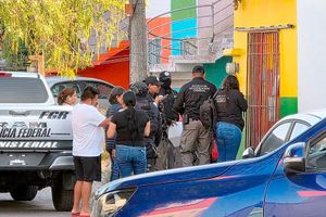 ¡FGR ASEGURA MAQUINITAS DURANTE CATEO EN EL FRACCIONAMIENTO ALBATROS!