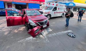 ¡CARAMBOLAZO EN LA AVENIDA DÍAZ MIRÓN!