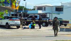 ¡LO MATARON A BALAZOS! - AFUERA DE UN YEPAS EN LA AVENIDA JUAN PABLO SEGUNDO EN BOCA DEL RÍO