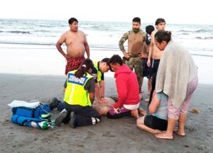 ¡TURISTA DE CÓRDOBA MURIÓ AHOGADO EN PLAYA DE MOCAMBO!