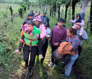 ¡LOCALIZAN A EJIDATARIOS PERDIDOS EN LA ZONA DEL VOLCÁN DE SAN MARTÍN!