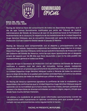 ¡TERMINA CLAUSURA DE LA UD. “HUGO SÁNCHEZ”!