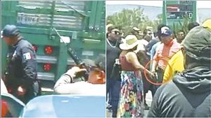 ¡VIOLENTO DESALOJO!