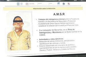¡DESARTICULAN BANDA LIGADA A ROBOS BANCARIOS EN VERACRUZ Y OAXACA! - EL CABECILLA TRABAJABA EN EL CENTRO DE INTELIGENCIA Y MONITOREO DE BANAMEX