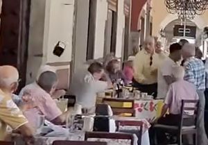 ¡AGARRÓN EN CÓRDOBA! - *Se dieron con todo en Los Portales Toño Nemi y el empresario Celso Noval