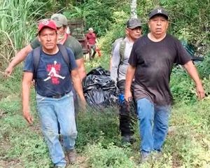 ¡JORNALERO MURIÓ APLASTADO POR ENORME ROCA!