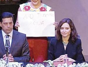¡QUE FUE FALLIDA VISITA DE AYUSO!
