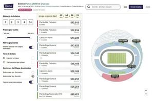 ¡HASTA EN $267 MIL LA REVENTA PARA FINAL EN CU!