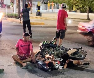¡TRANCAZO FRENTE A VILLA DEL MAR!