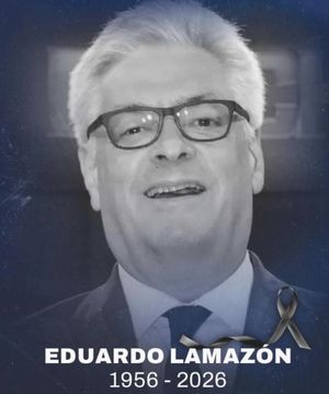 ¡FALLECE EDUARDO LAMAZÓN!