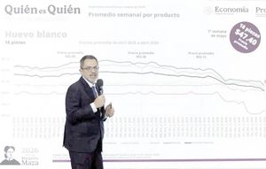 ¡PRESUME GOBIERNO LA CANASTA BÁSICA POR DEBAJO DE LOS $910!