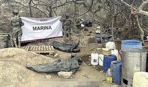 ¡MARINA DESMANTELA NARCOLABORATORIO DE “MAYITO FLACO”!