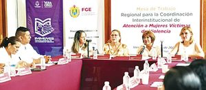¡CUMBRE PARA EVITAR VIOLENCIA CONTRA MUJERES!