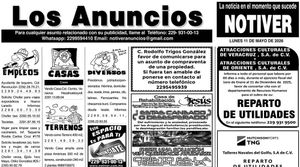 ...LOS ANUNCIOS, AVISOS Y DEMÁS! - LUNES, 11 DE MAYO 2026