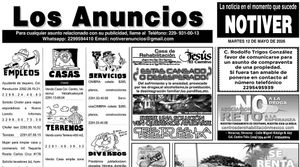 ...LOS ANUNCIOS, AVISOS Y DEMÁS! - MARTES, 12 DE MAYO 2026